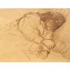 Tarkhoff, Николай Тархов, enfant endormi, child sleeping, ребенок, drawing