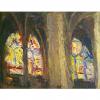 Tarkhoff, Николай Тархов, vitraux, Париж_Paris_Notre-Dame, stained glass