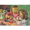 Tarkhoff enfants, fruits, table, Тархов дети, фрукты, niños, frutas