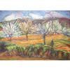 Tarkhoff, arbres fruitiers, printemps, trees, spring